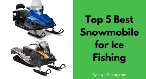 best snowmobile for ice fishing