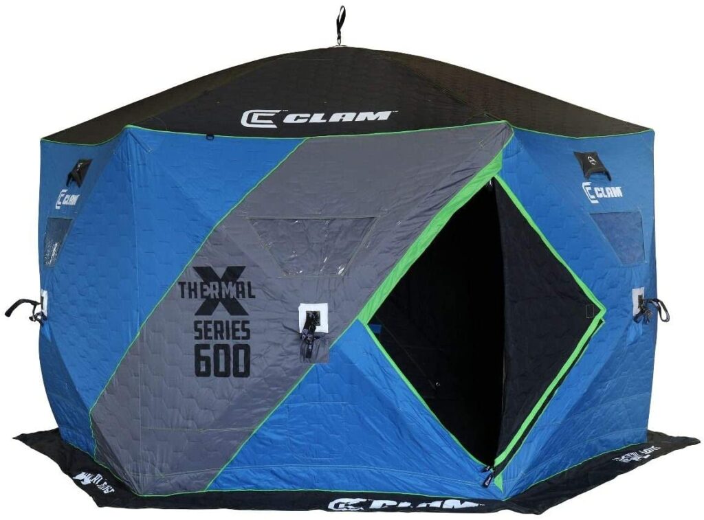 CLAM Multisided Outdoor Portable Ice Fishing Shelter
