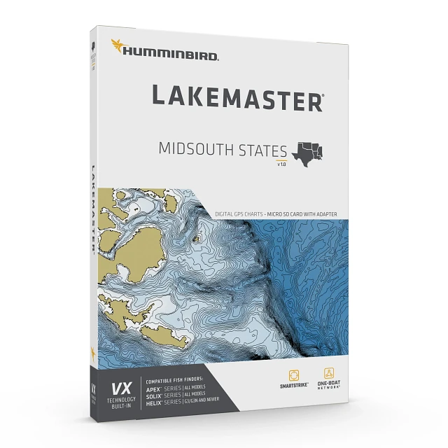 Humminbird LakeMaster Midsouth States Edition V5 
