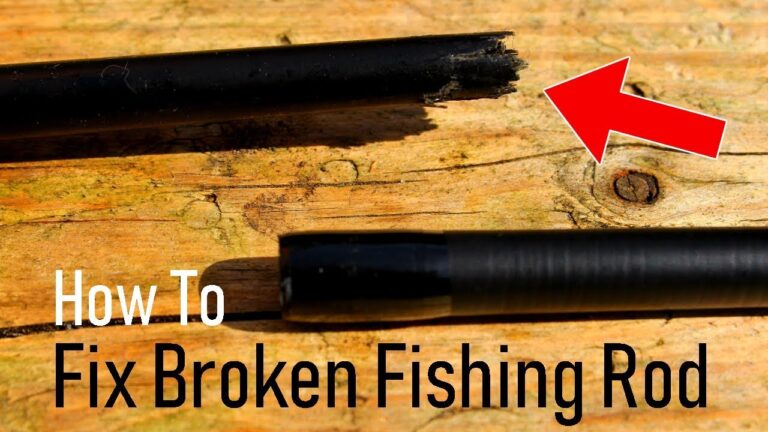How to Fix a Snapped Fishing Rod