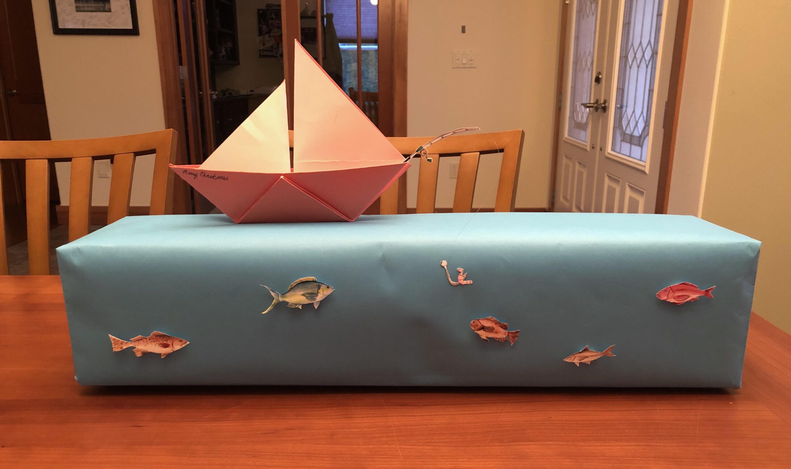 How to Gift Wrap a Fishing Pole