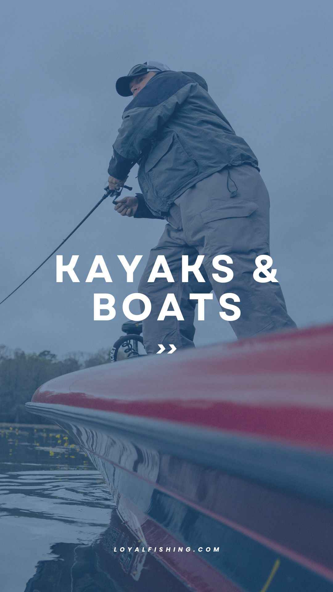 Kayaks and Boats Homepage Section